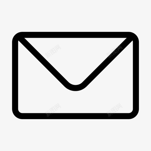 信封电子邮件信件图标svg_新图网 https://ixintu.com 信件 信封 信息 电子邮件