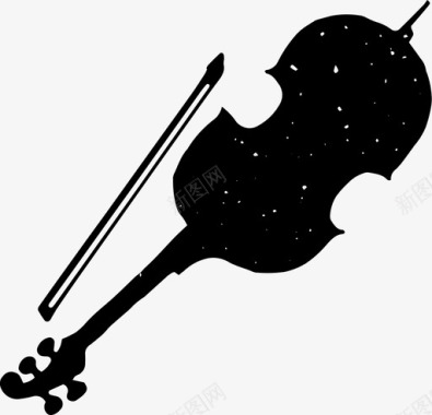 小提琴古典乐器图标图标