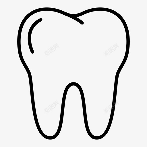 牙齿牙医珐琅质图标svg_新图网 https://ixintu.com 牙医 牙齿 珐琅质 珐琅质牙齿 磨牙