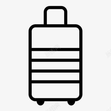 行李包旅行图标图标