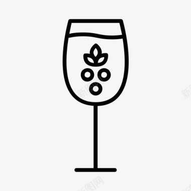 品酒品酒师葡萄园图标图标
