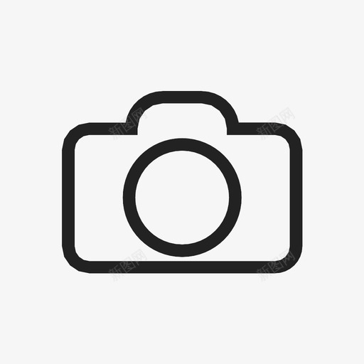 照相机摄影用户界面图标svg_新图网 https://ixintu.com 摄影 照相机 用户界面