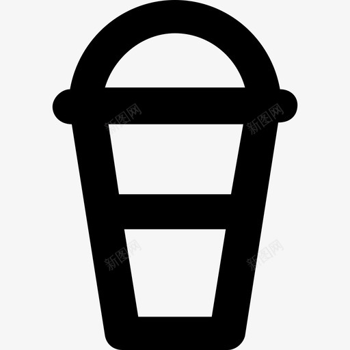 果汁杯冷咖啡一次性图标svg_新图网 https://ixintu.com 一次性 冰沙 冷咖啡 吸管 果汁杯 食物平滑线图标