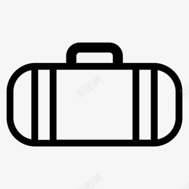 包行李手提箱图标图标
