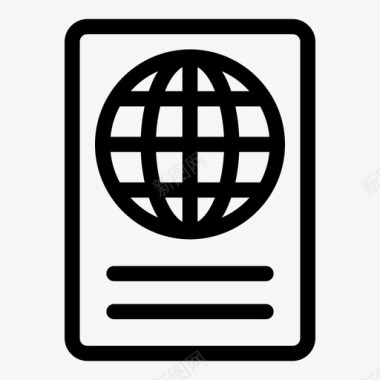 passport用户界面图标图标