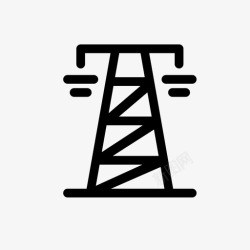 icon跨越公路设施公路跨越线路设施高清图片