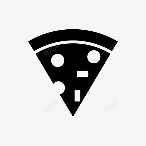 披萨食物切片图标svg_新图网 https://ixintu.com 切片 披萨 食物