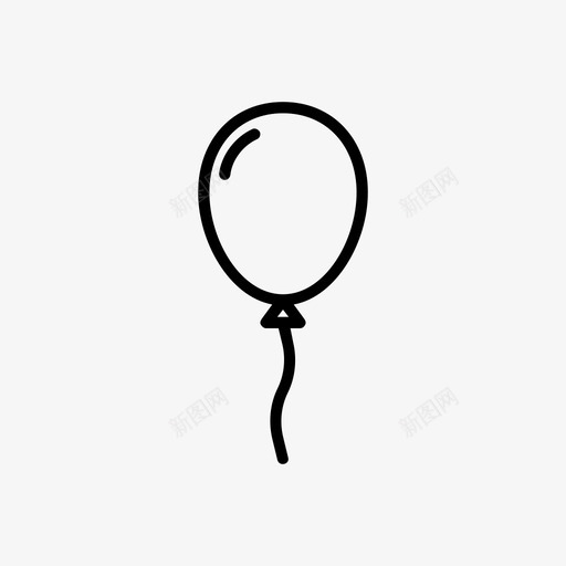 气球夏季第一卷图标svg_新图网 https://ixintu.com 夏季第一卷 气球