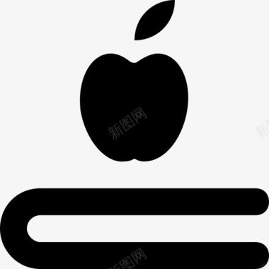 知识苹果书图标图标