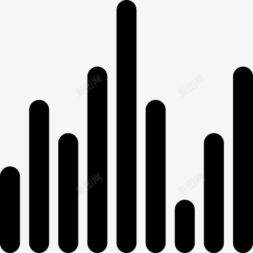 音效条界面图标svg_新图网 https://ixintu.com 界面 音效条 音效调节图