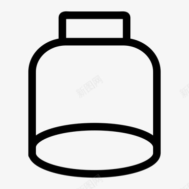 罐子容器杯子图标图标
