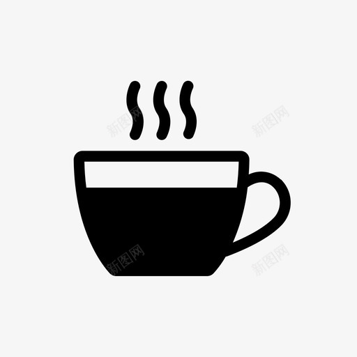 咖啡杯子热咖啡图标svg_新图网 https://ixintu.com 咖啡 杯子 热咖啡 醒醒