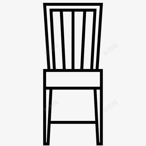 家具椅子沙发图标svg_新图网 https://ixintu.com 家具 家具6个系列 抽屉 桌子 椅子 沙发