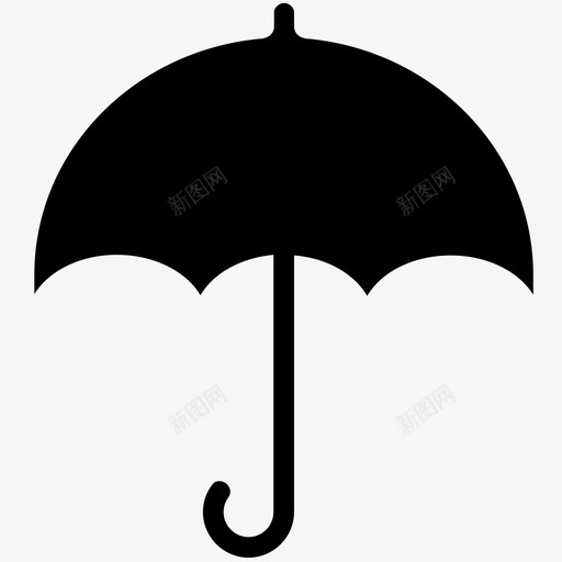伞保护雨图标svg_新图网 https://ixintu.com 伞 伞安全 保护 天气 雨