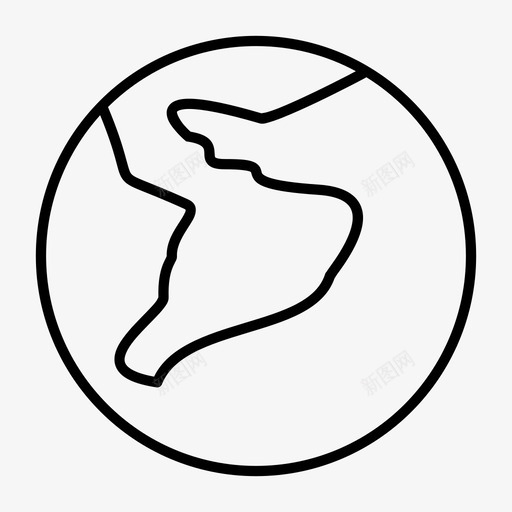 地图集全球世界图标svg_新图网 https://ixintu.com 世界 全球 地图集
