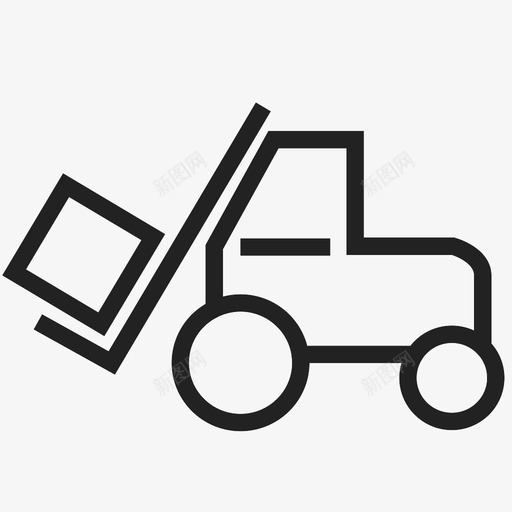 Forklift trucksvg_新图网 https://ixintu.com Forklift truck