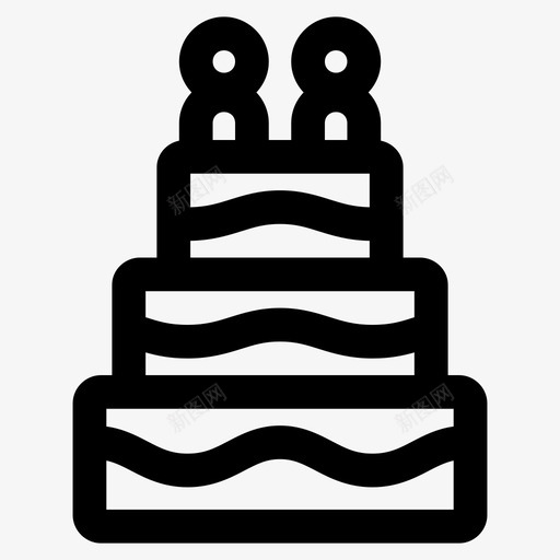 结婚蛋糕生日蛋糕订婚图标svg_新图网 https://ixintu.com 大胆 生日蛋糕 结婚 结婚蛋糕 订婚