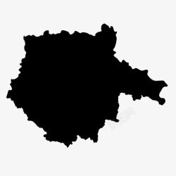南波希米亚南波希米亚地区捷克共和国捷克共和国地区图标高清图片