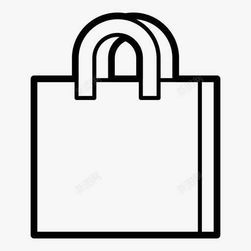 购物袋买卖购买图标svg_新图网 https://ixintu.com 买卖 购买 购物袋