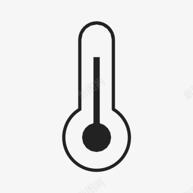 温度计医生量具图标图标