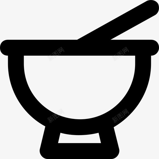 热的食物碗热汤图标svg_新图网 https://ixintu.com 热汤 热的食物 碗 食物平滑线图标 饭