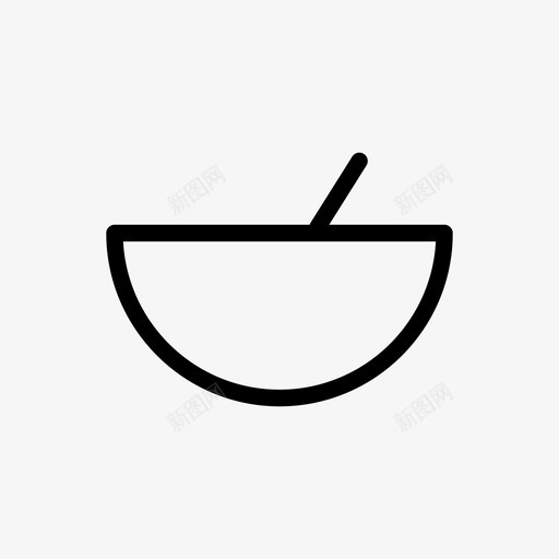 杵和臼吃厨房图标svg_新图网 https://ixintu.com 厨房 吃 杵和臼 沙拉碗 短住公寓