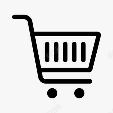 购物车商业购物网上商店图标图标