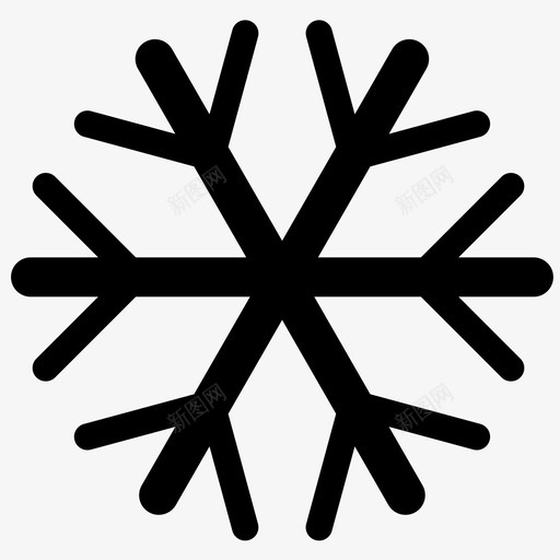 冬季模式汽车仪表板控制面板图标svg_新图网 https://ixintu.com 冬季模式 控制面板 汽车仪表板 汽车发动机仪表板灯固体风格 照明系统 警告