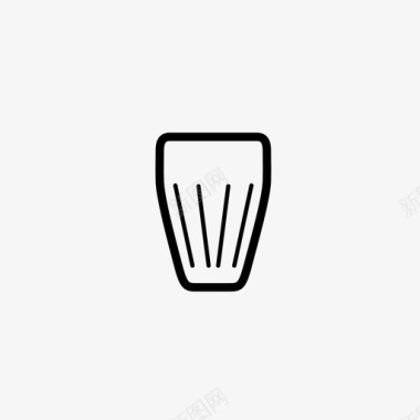 玻璃杯杯子饮料图标图标