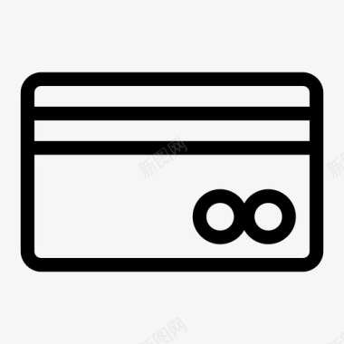 信用卡银行卡账单图标图标