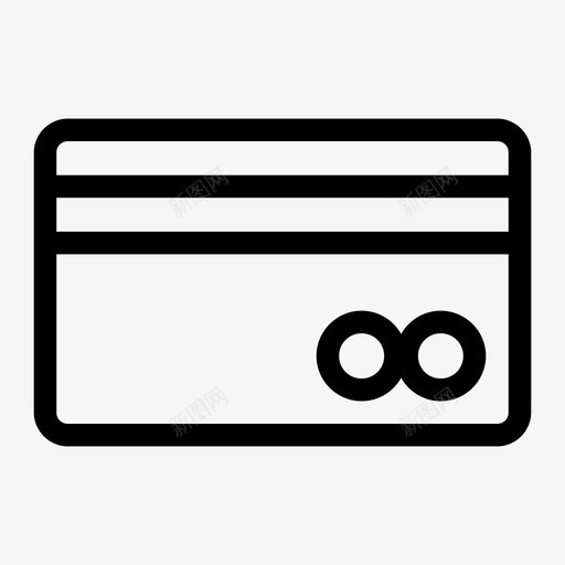 信用卡银行卡账单图标svg_新图网 https://ixintu.com 信用卡 存款 支付 经济 账单 银行卡