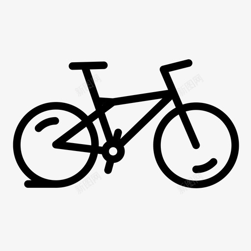 自行车山地车旅游图标svg_新图网 https://ixintu.com 山地车 旅游 自行车