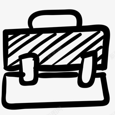 手提箱包公文包图标图标