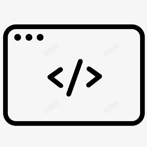 编码干净编码代码图标svg_新图网 https://ixintu.com 代码 干净编码 开发 开发者 编码
