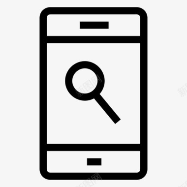 手机iphone搜索图标图标