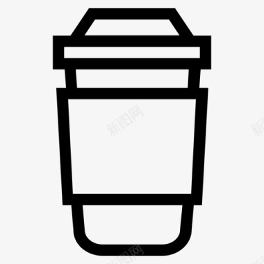 外卖咖啡杯咖啡因卡布奇诺图标图标