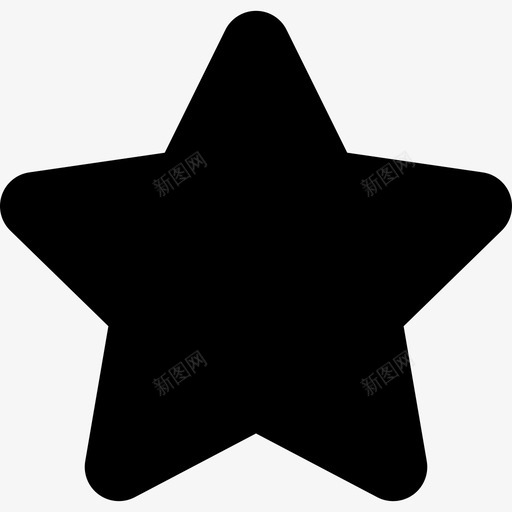 星星形状学习图标svg_新图网 https://ixintu.com 学习 形状 星星