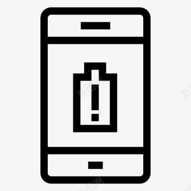 手机电池iphone图标图标
