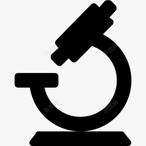 显微镜实验室工具实验室图标svg_新图网 https://ixintu.com 学校和教育字形图标 实验室 实验室工具 显微镜 研究 科学