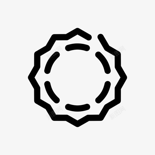 徽章奖章认可图标svg_新图网 https://ixintu.com 奖章 徽章 房地产业务差距 认可