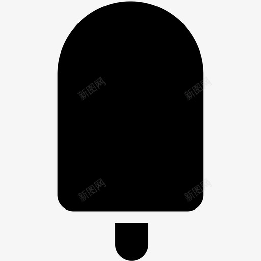 冰棒甜点食物图标svg_新图网 https://ixintu.com 冰棒 冰淇淋 夏季 夏季字形 甜点 甜食 食物