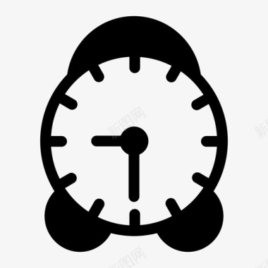 闹钟模拟时钟时钟图标图标