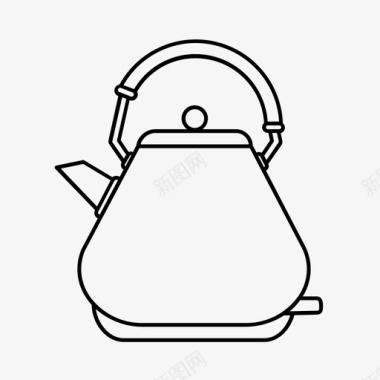 水壶电水壶厨房图标图标