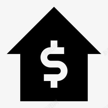 美元家园货币销售图标图标