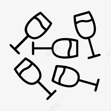 品酒勾兑品酒师图标图标
