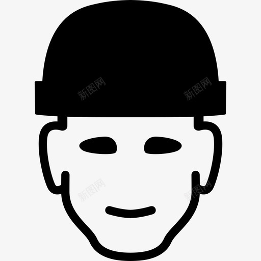 戴安全帽时尚安全工作的人图标svg_新图网 https://ixintu.com 安全工作的人 戴安全帽 时尚