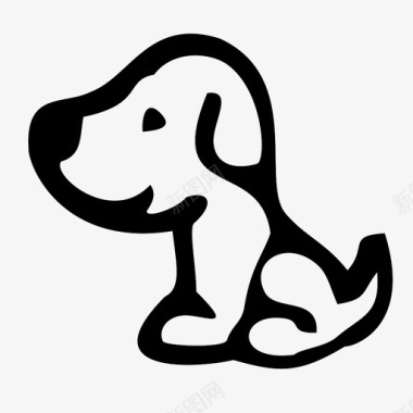 狗动物图标图标