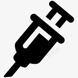 医疗注射针注射注射针注射器图标高清图片