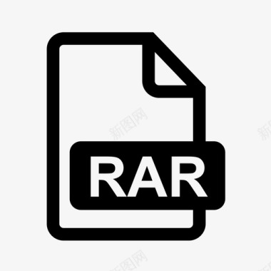 文件-RAR图标