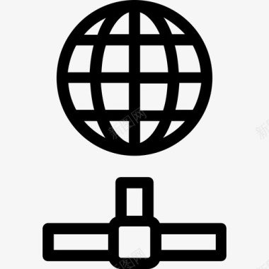 互联网地球主机图标图标